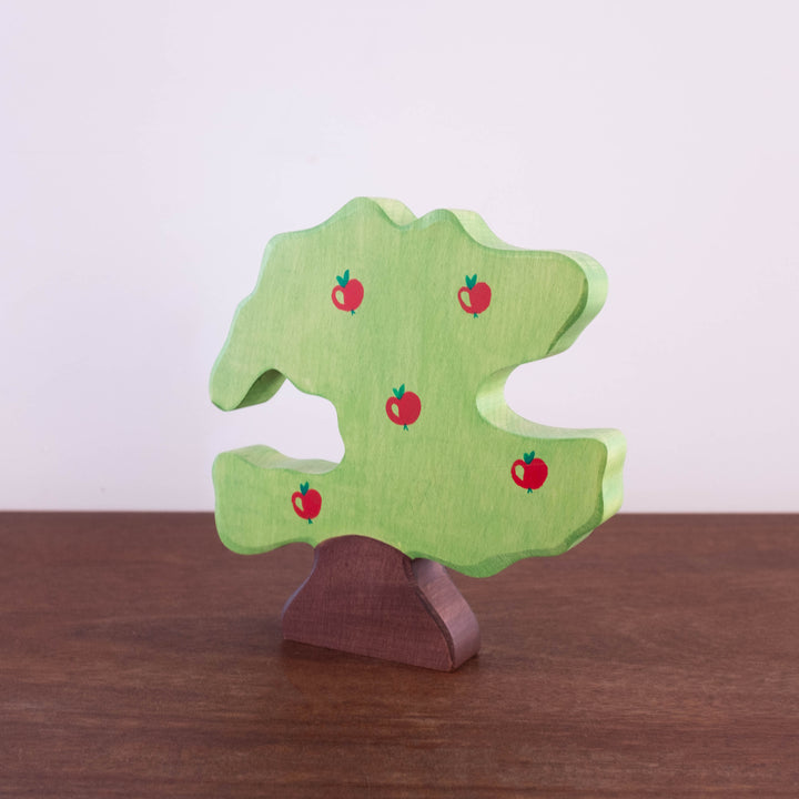 Holztiger Large Apple Bird Tree Toy