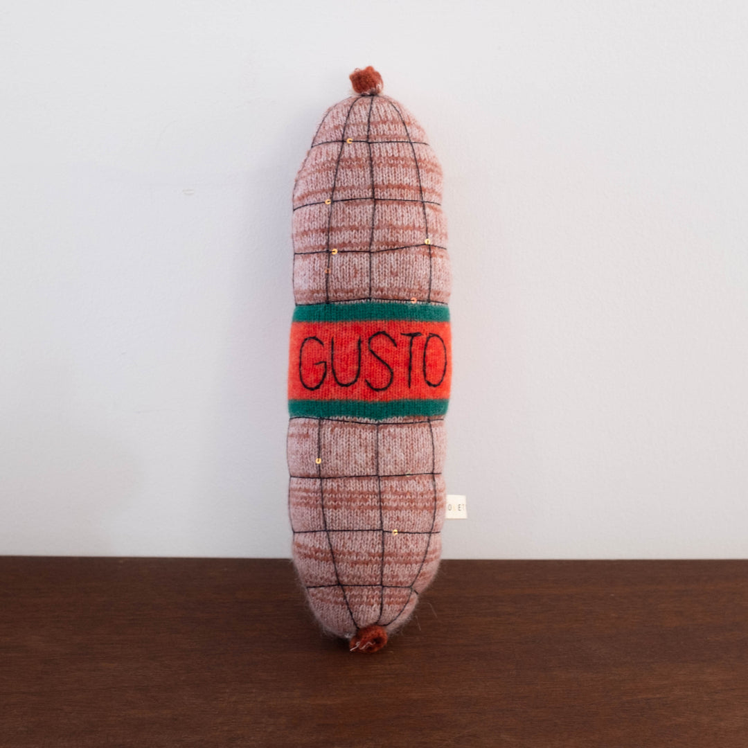 NEW Charcuterie "Gusto"  Plush Lambswool and Mohair Doll