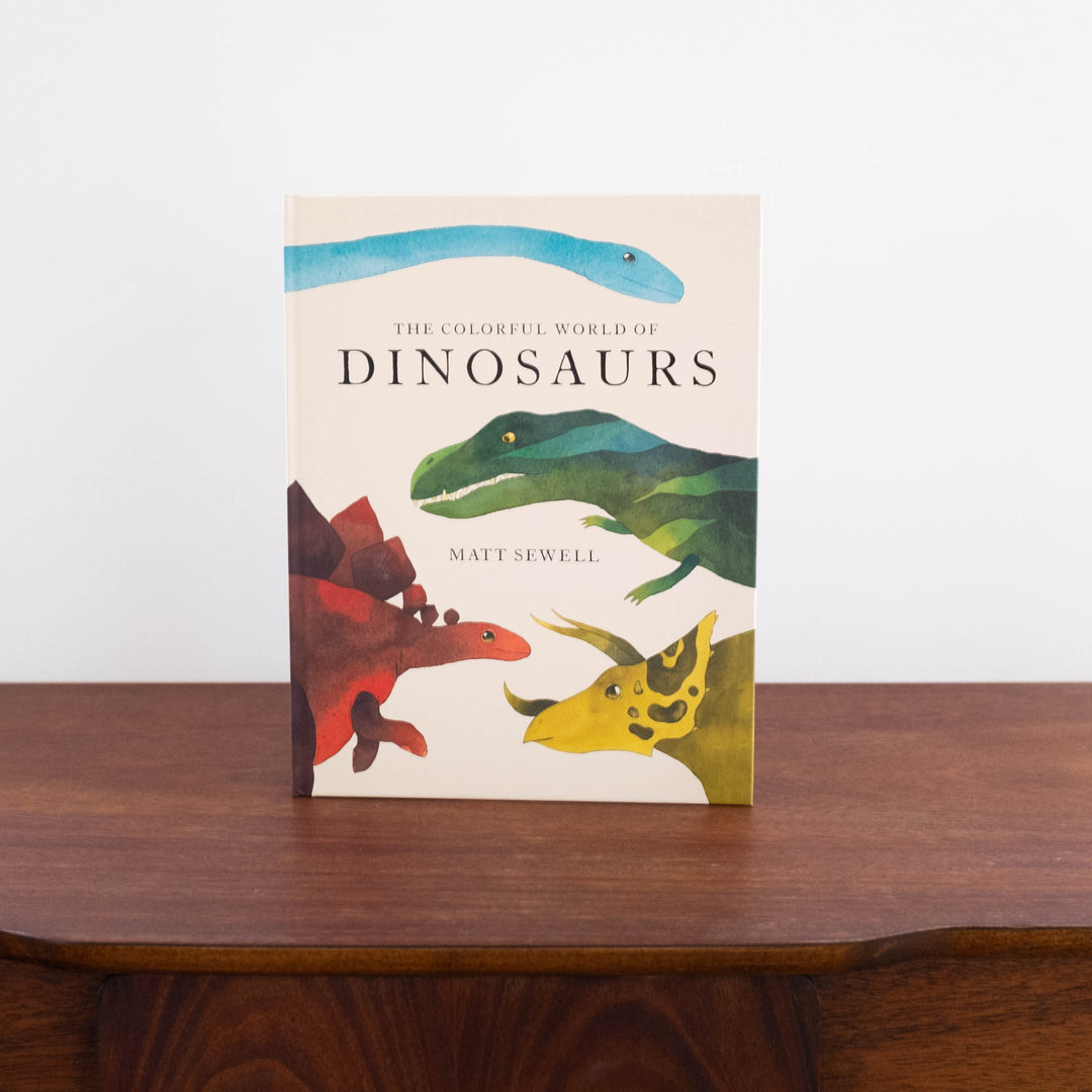 Colorful World of Dinosaurs Book