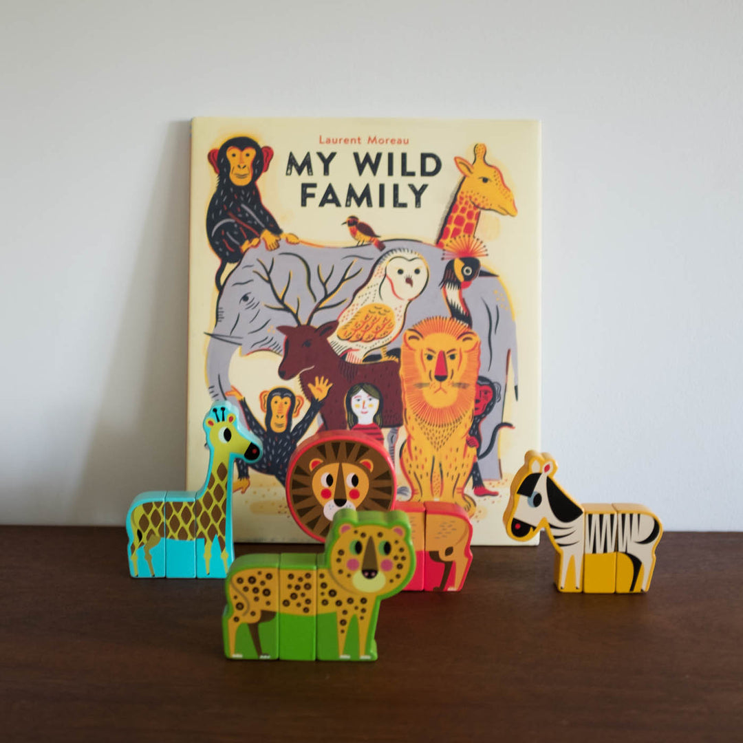 Magnetic Jungle Animals by Ingela