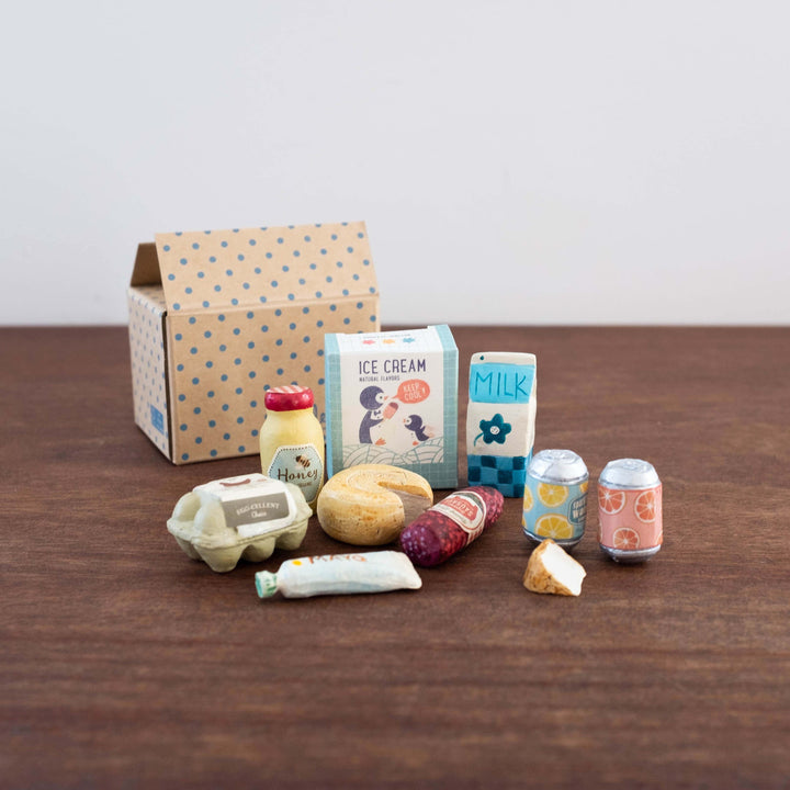 Miniature Grocery Box Set