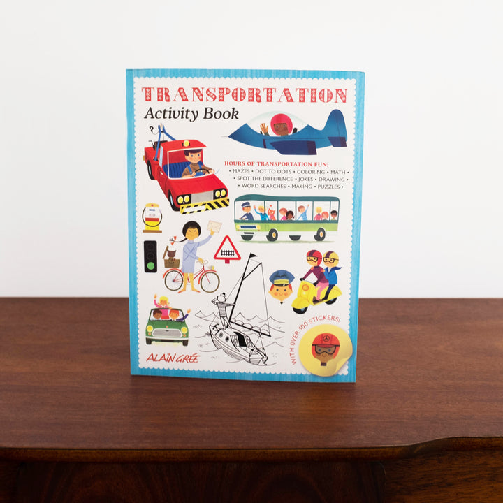 Alain Gree Transportation Activity Book