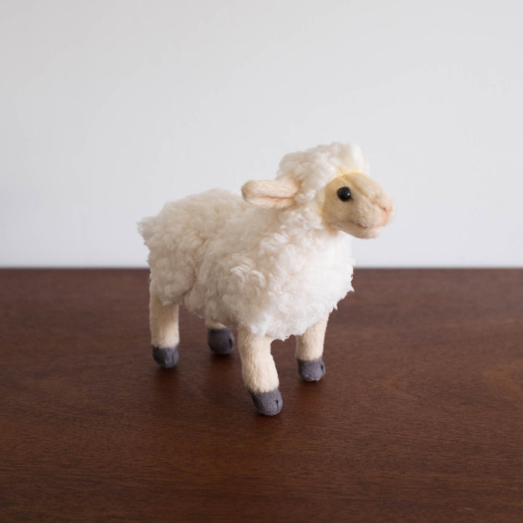 Little Cream Lamb Stuffed Animal