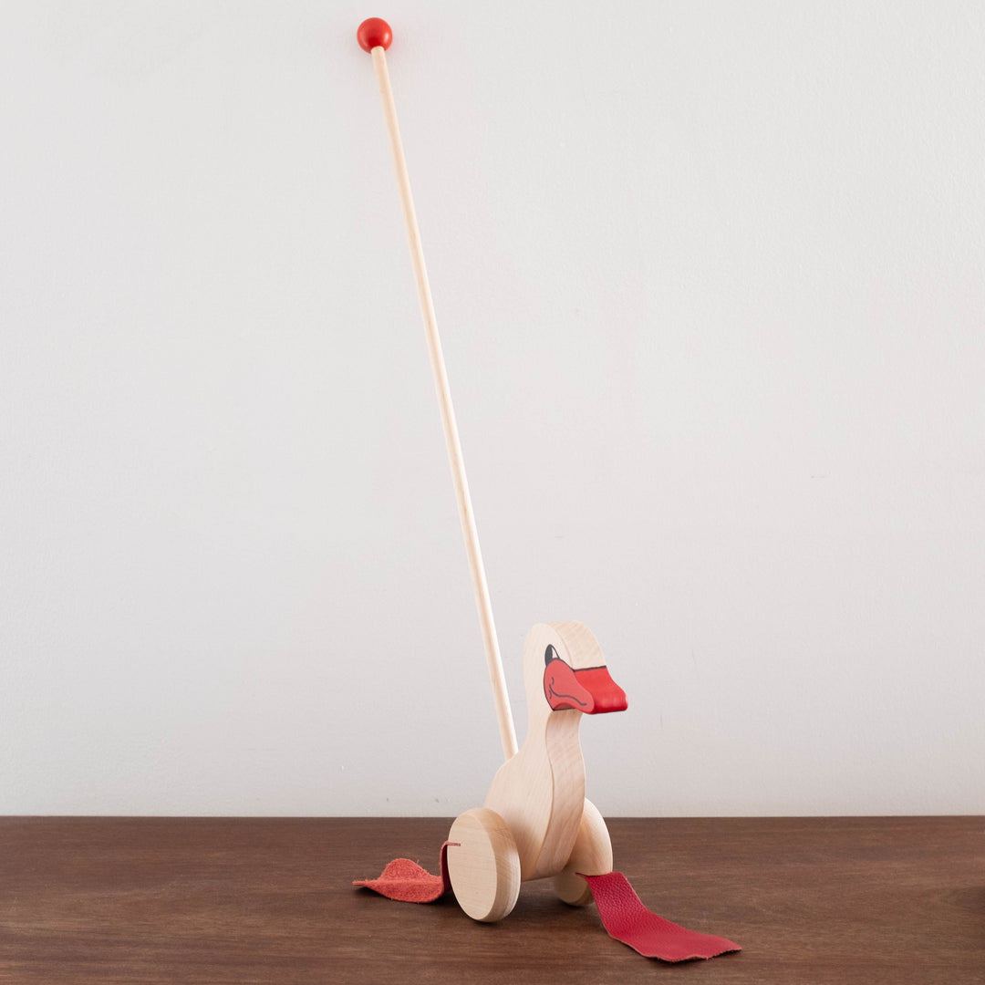 NEW Goose Push Along Toy