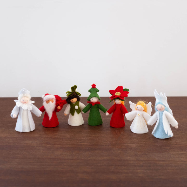 Wool Felt:  Fairy Little Angel Blonde with Star