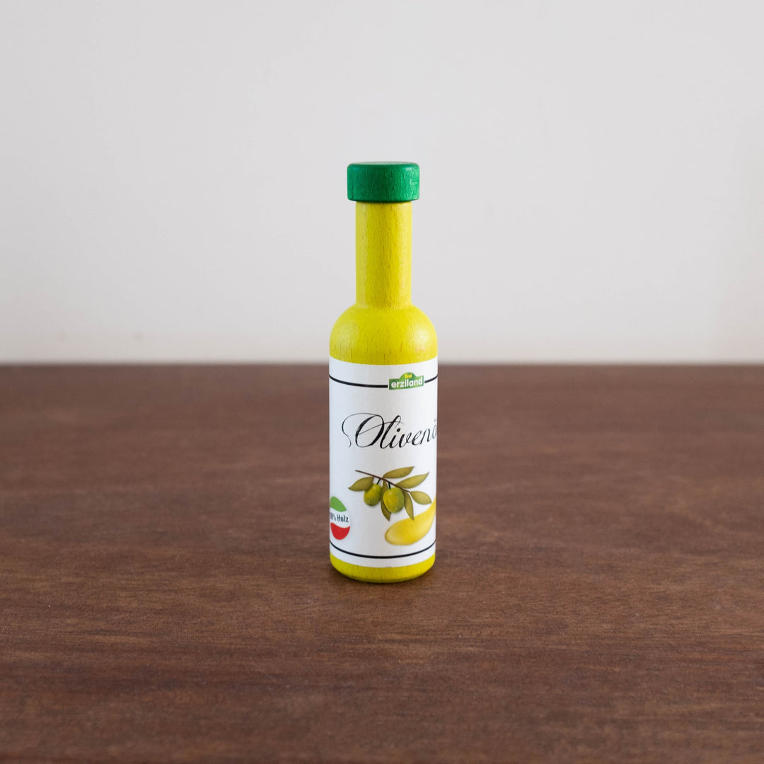 NEW Wooden German Olive Oil Bottle Toy