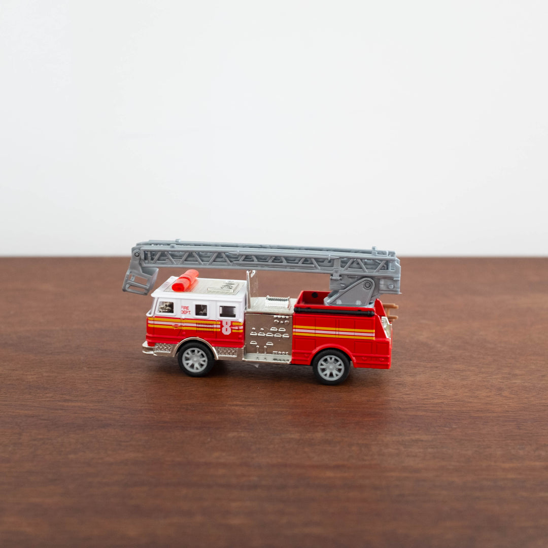 Die Cast Metal Cars: Fire Engine Truck