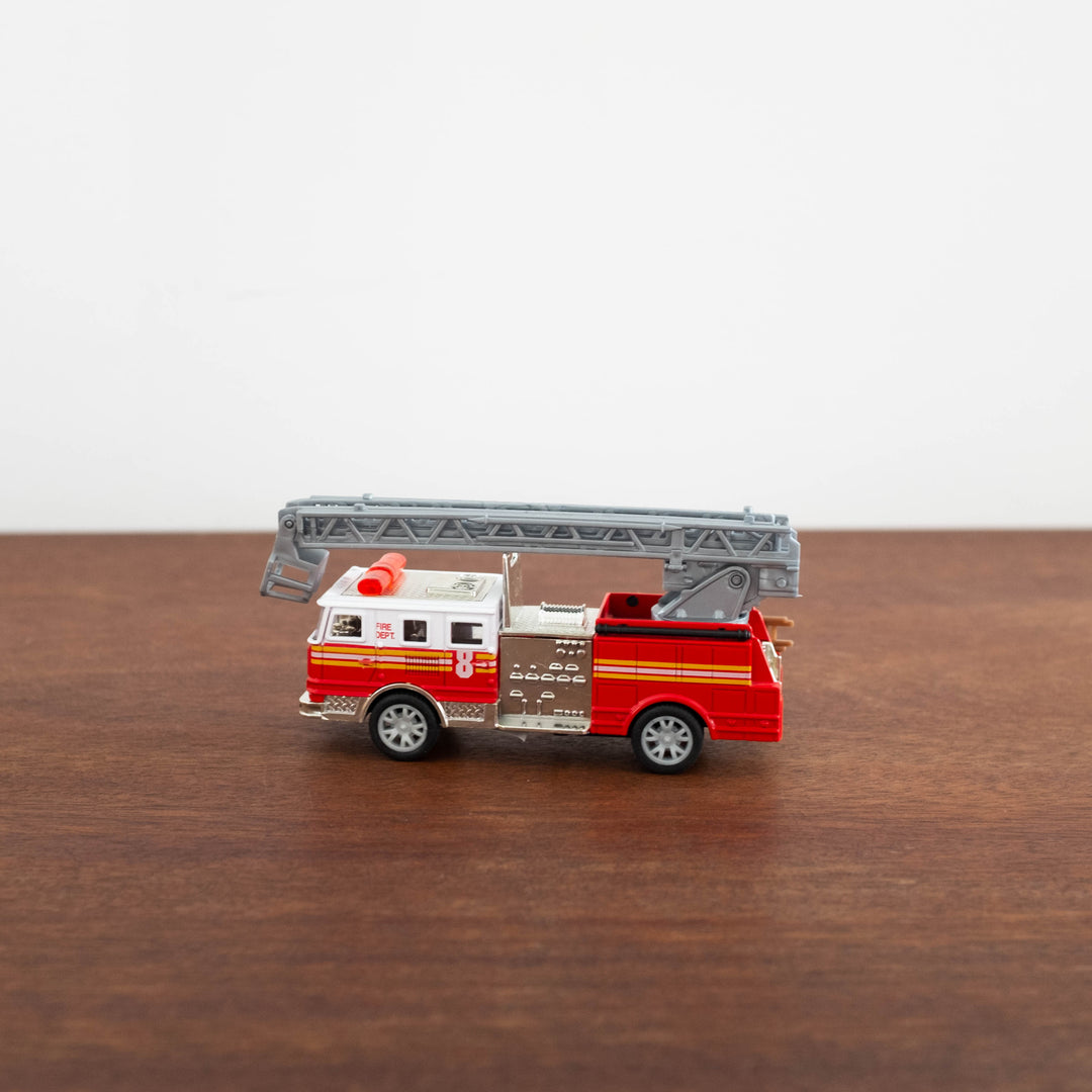 Die Cast Metal Cars: Fire Engine Truck