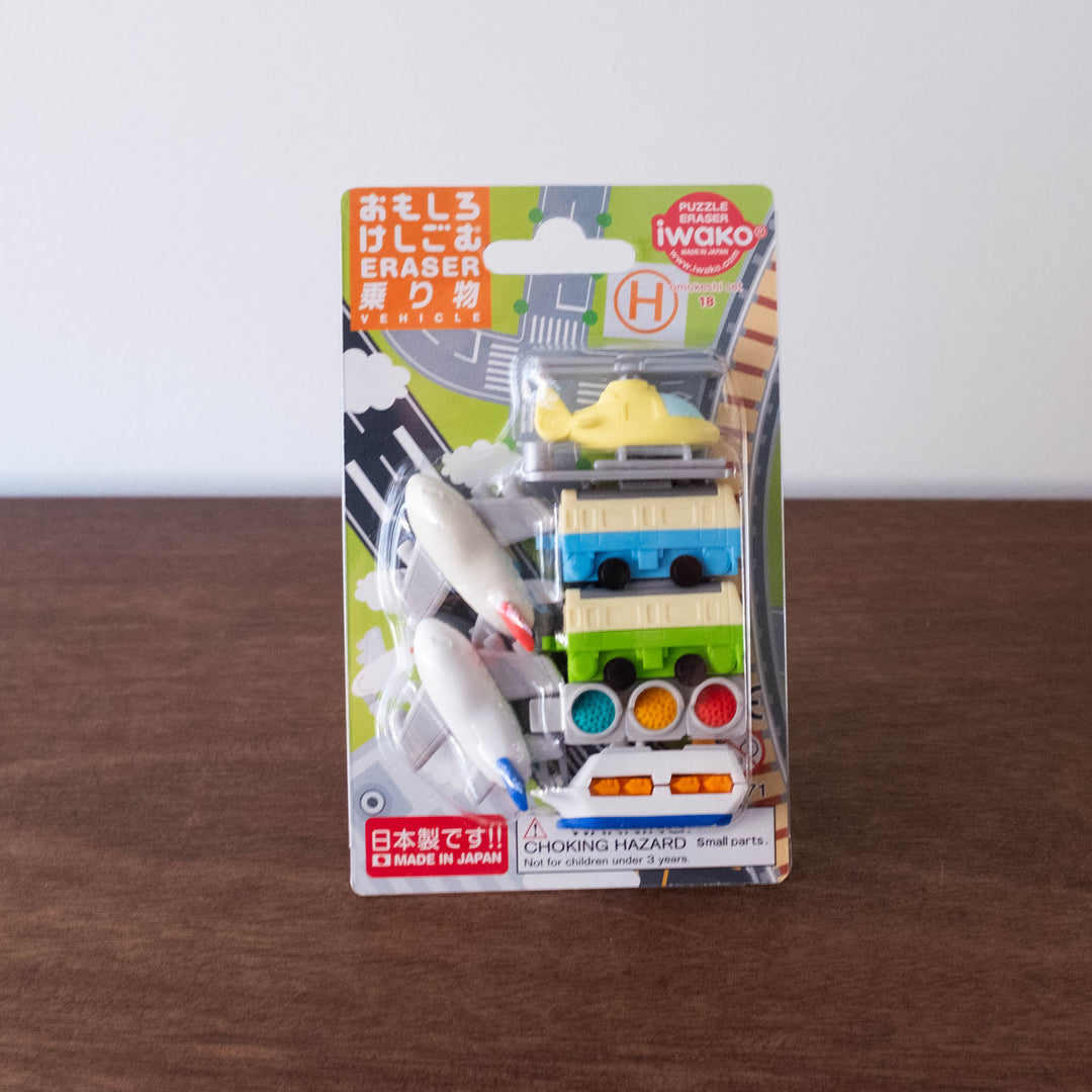 NEW Japanese Erasers- Vehicle Cars