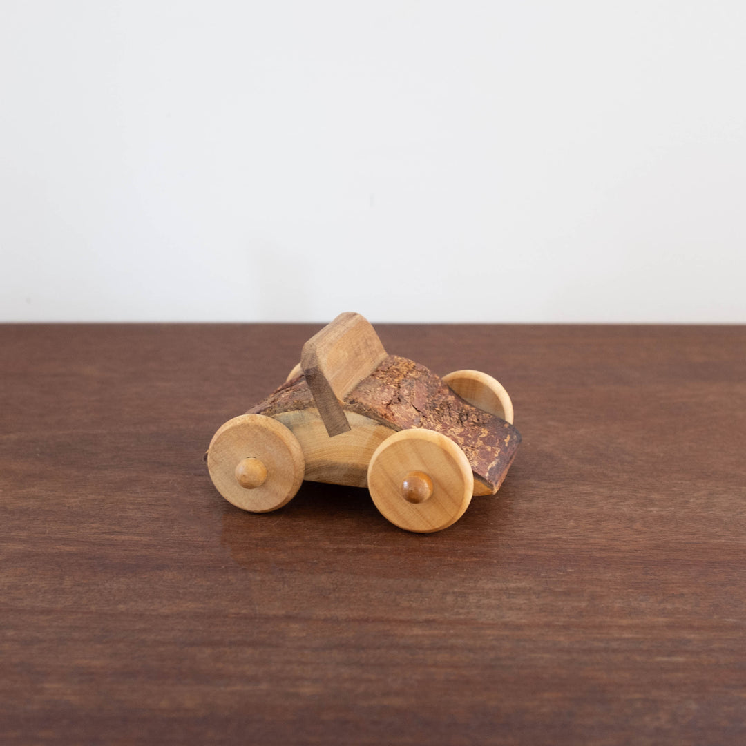 Wooden Tree Sports Car