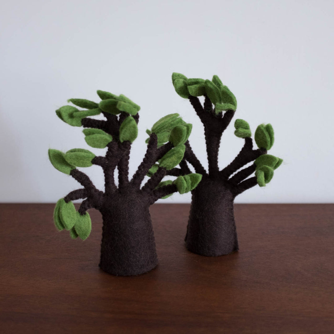 Wool Felt: Baobab Tree Set of 2