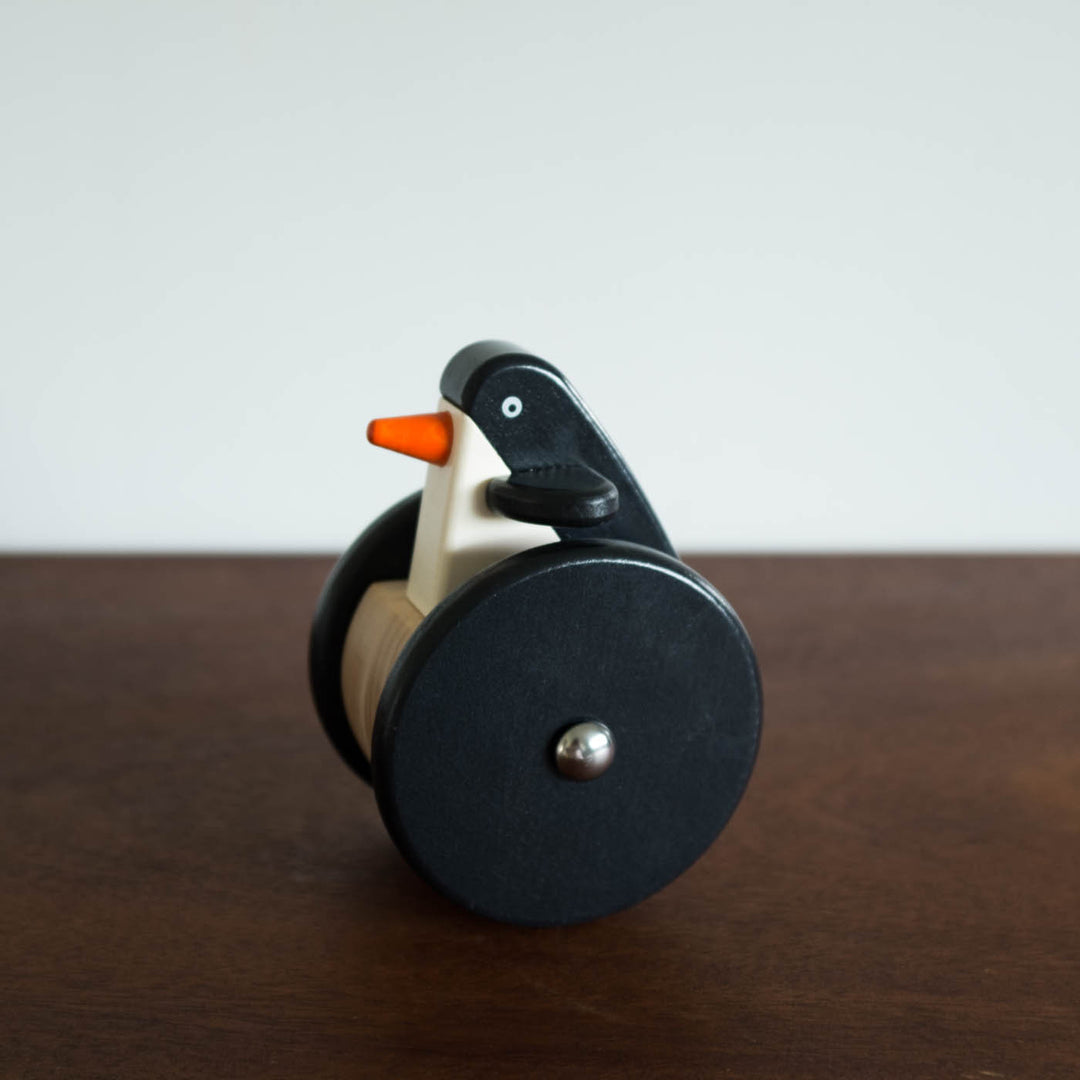 NEW Wooden Wobbling Penguin Toy