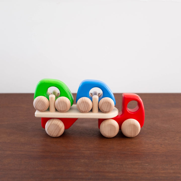 Wooden Truck Auto-Transporter Car Carrier