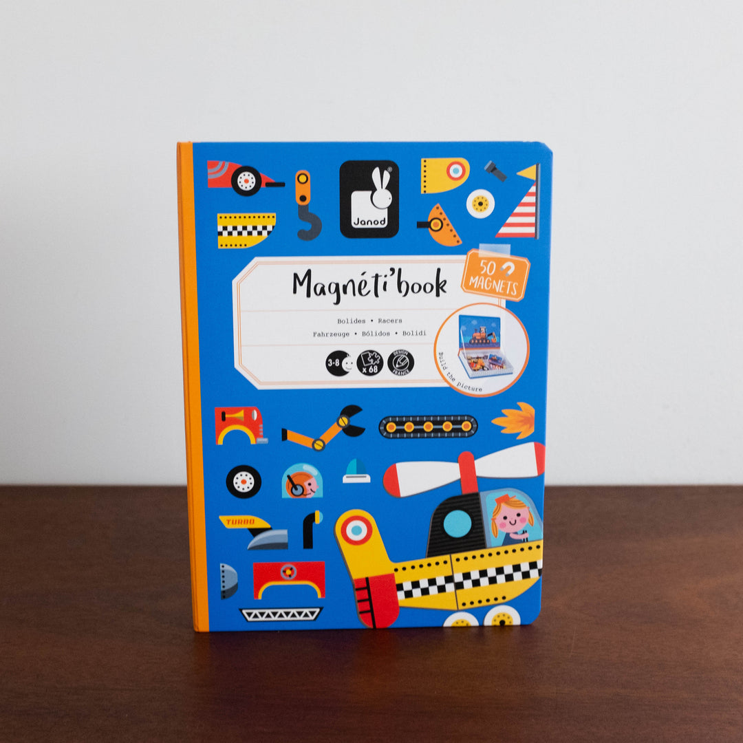 NEW Vehicles Magnetic Game Set