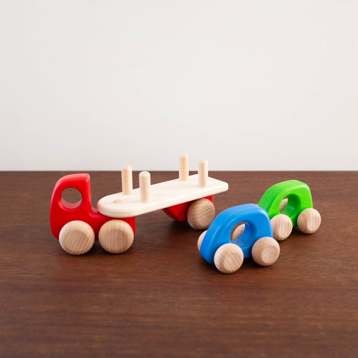 Wooden Truck Auto-Transporter Car Carrier