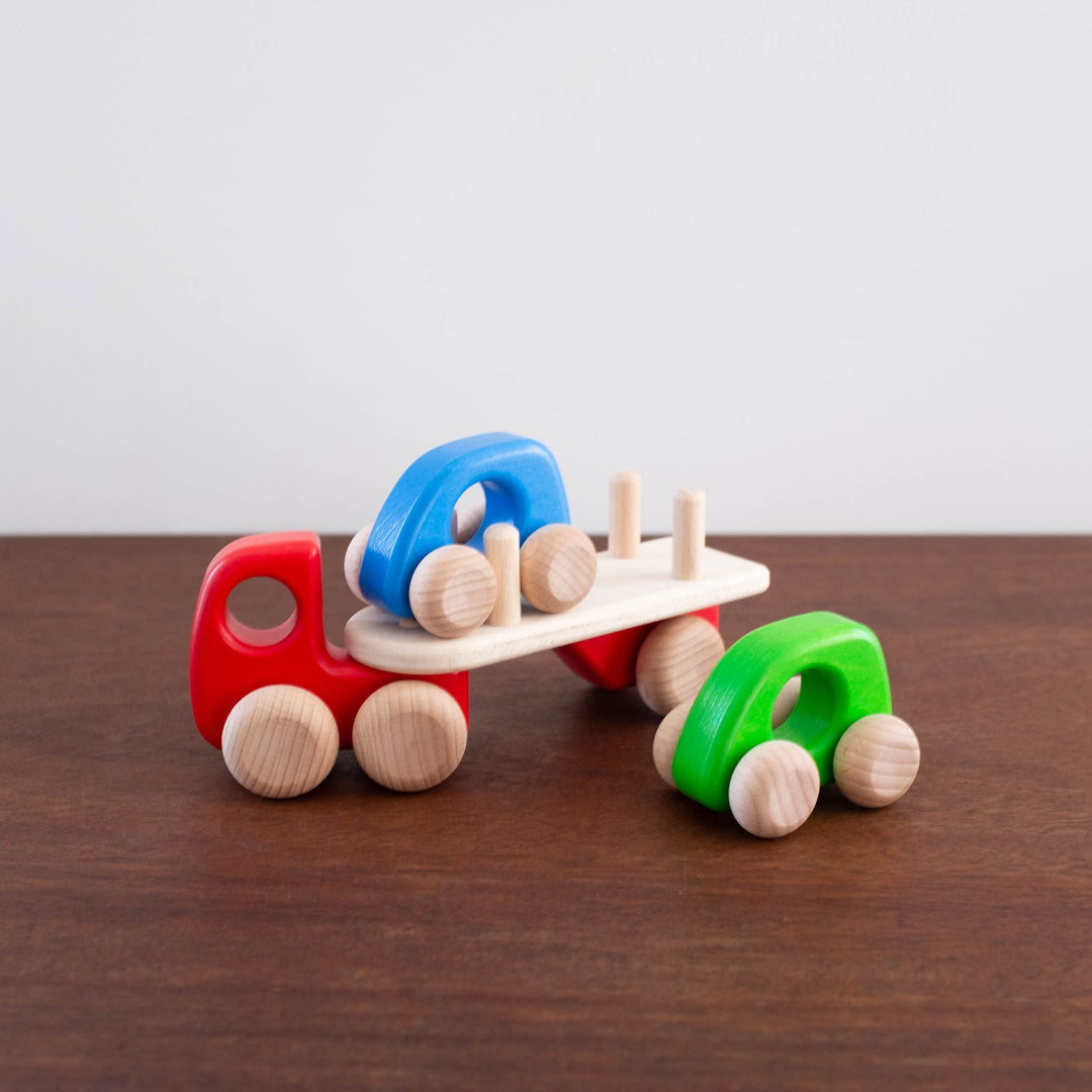 Wooden Truck Auto-Transporter Car Carrier