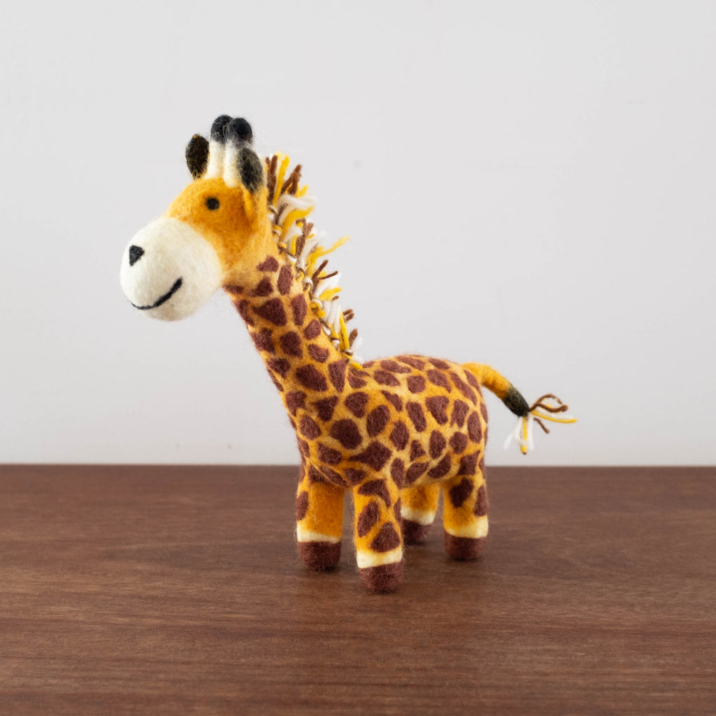 Wool Felt Giraffe Doll