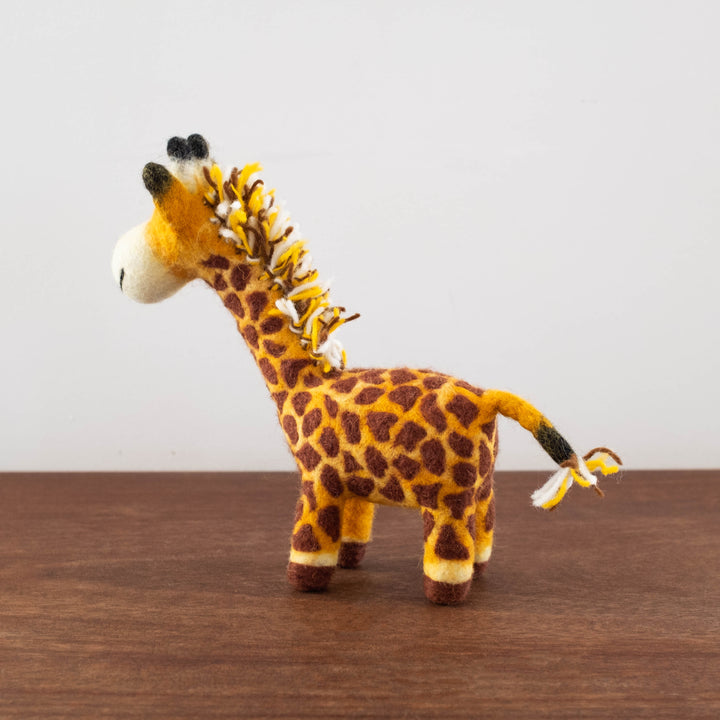 Wool Felt Giraffe Doll