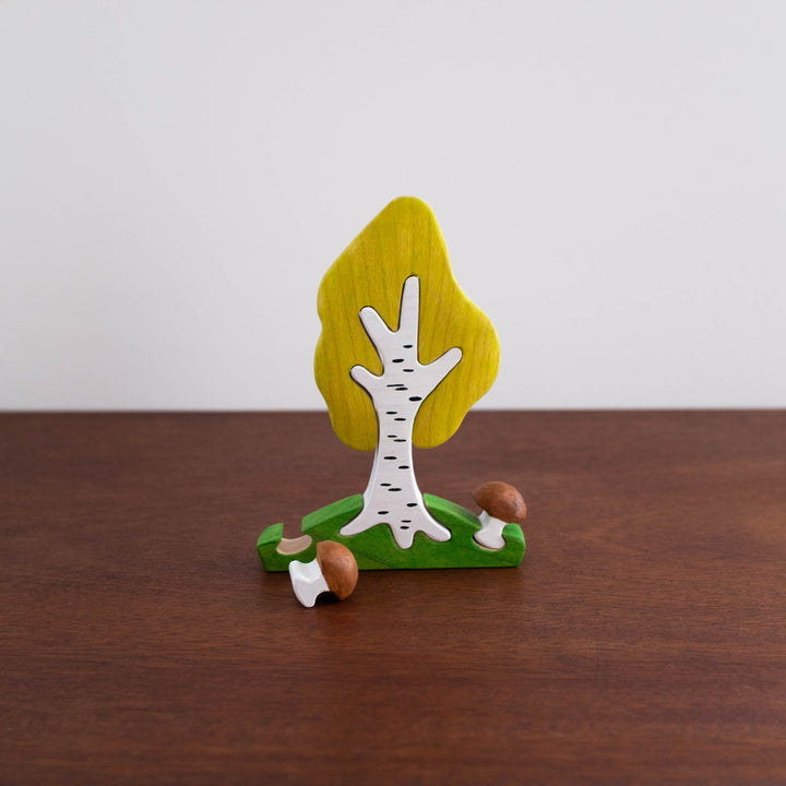 Birch Tree Stacking Toy