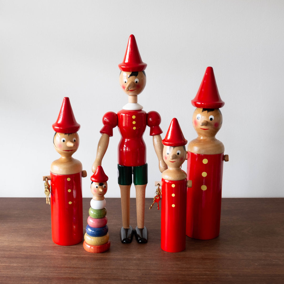 Pinocchio Classic Wooden Coin Bank- 3 Different Sizes Available!