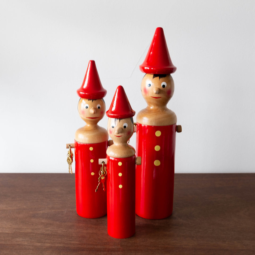 Pinocchio Classic Wooden Coin Bank- 3 Different Sizes Available!