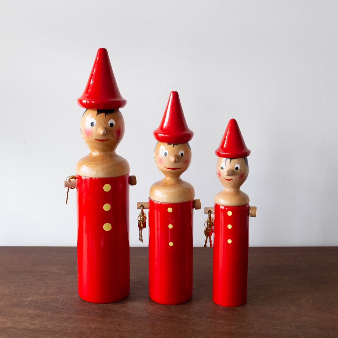 Pinocchio Classic Wooden Coin Bank- 3 Different Sizes Available!