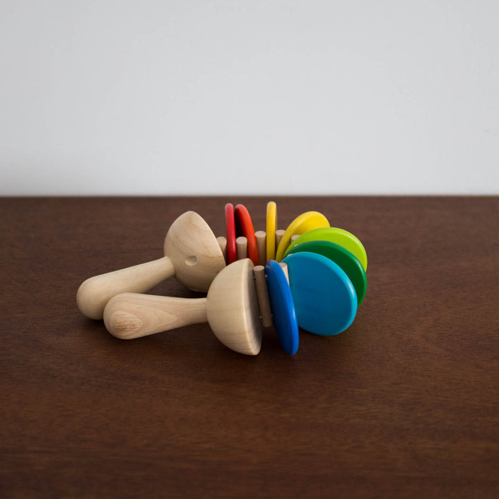 Wooden Colorful Clatter Toy