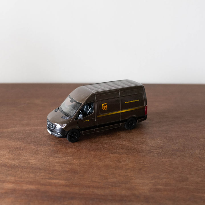 Die Cast Metal Cars: UPS Mercedes Sprinter Van