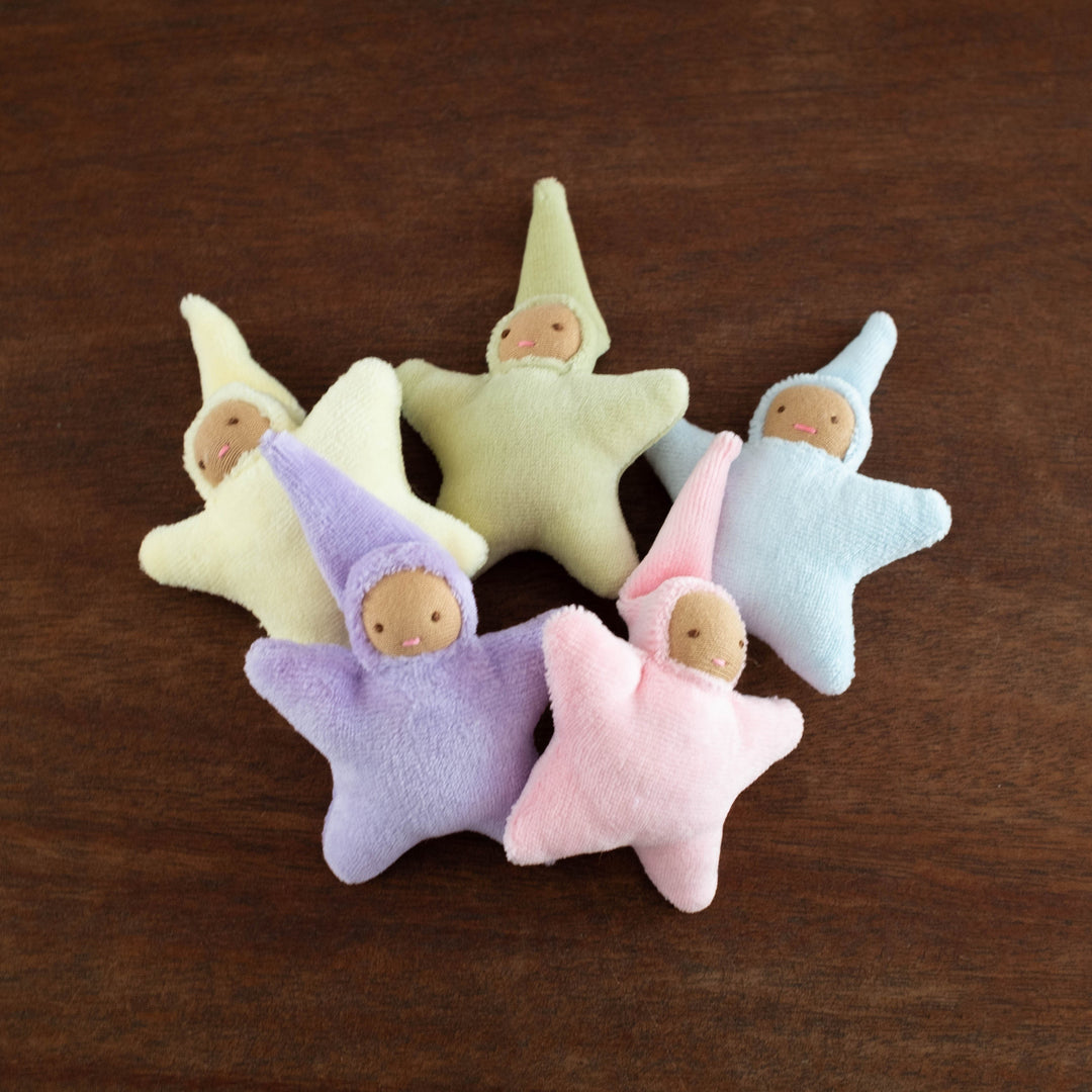 NEW Waldorf Inspired Star Pocket Doll- Pastel