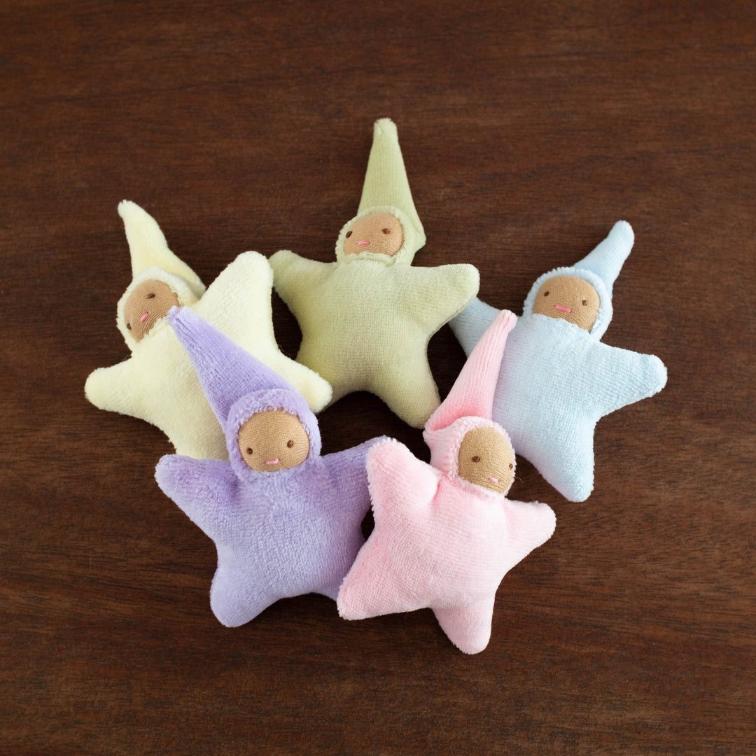 NEW Waldorf Inspired Star Pocket Doll- Pastel