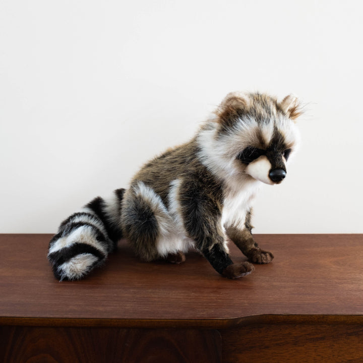 NEW Raccoon Sitting Stuffed Animal