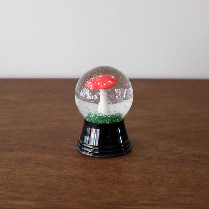 Austrian Miniature Snow Globe- Mushroom