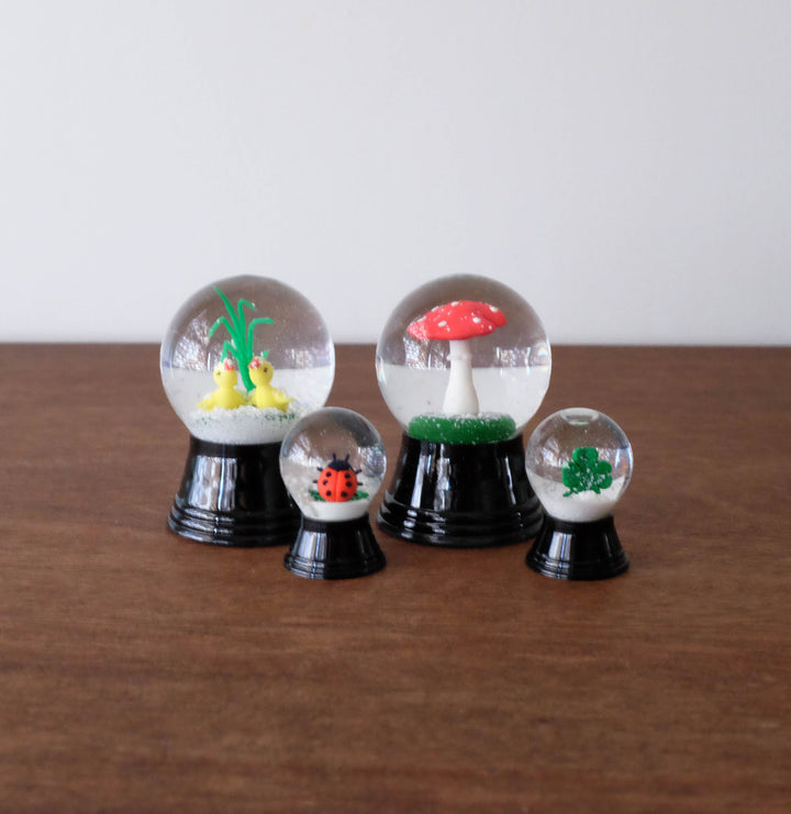 Austrian Miniature Snow Globe- Mushroom
