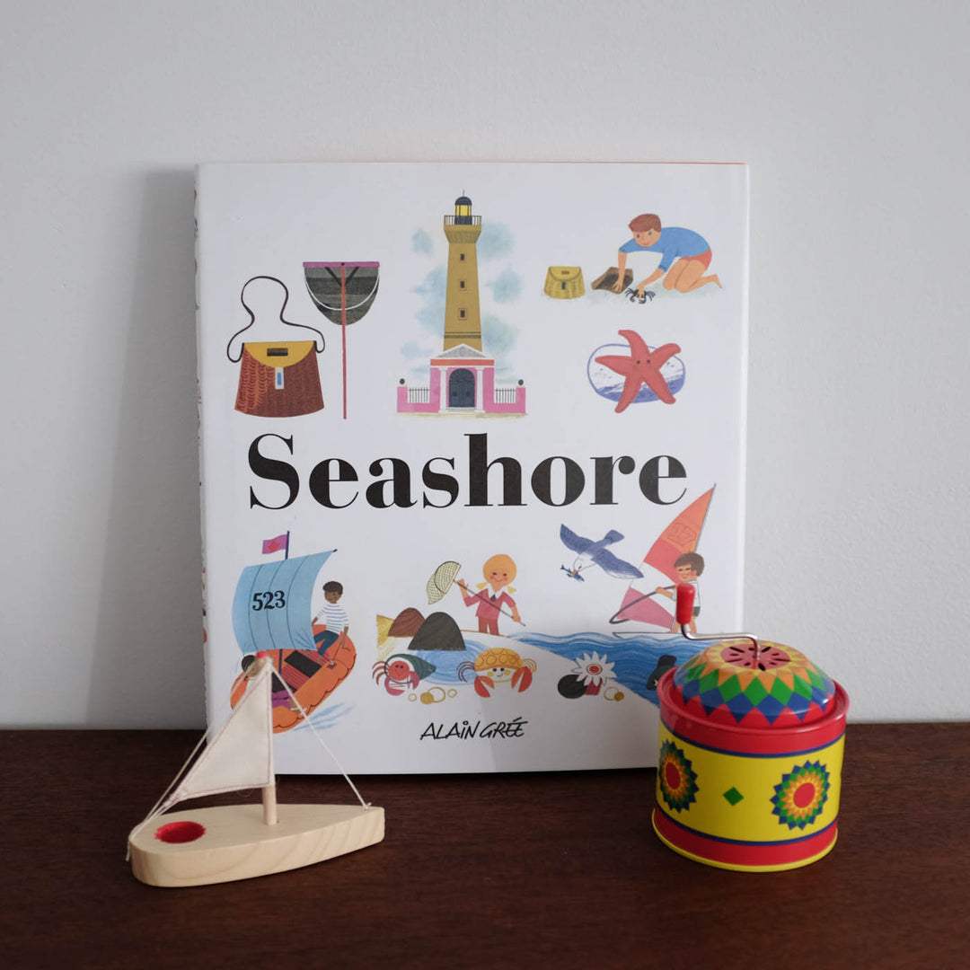 Alain Gree Seashore Book with Toys