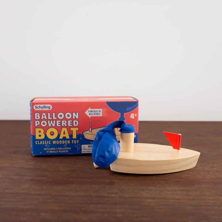 Balloon Powered Boat Toy