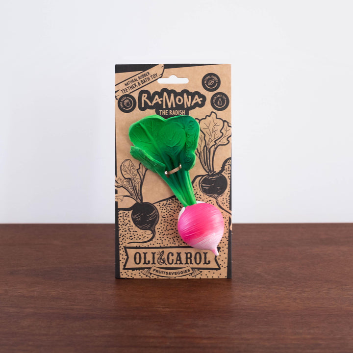 Ramona the Radish Teether Toy