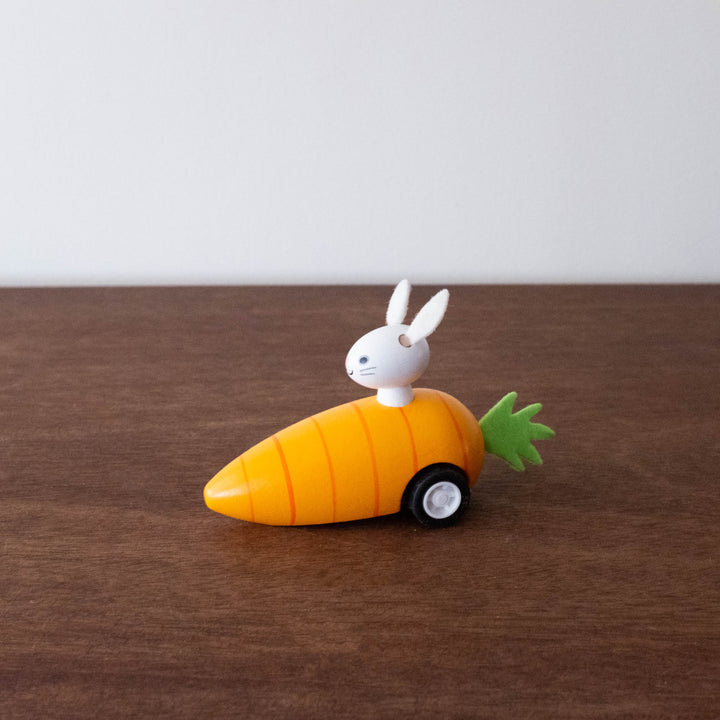 NEW Bunny Pull Back Racer Cars