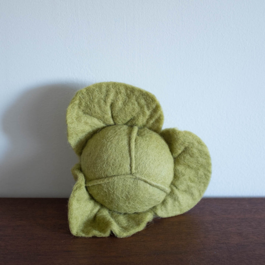 Wool Felt Food Toy: Lettuce