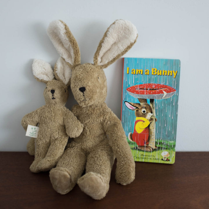 Senger Organic Brown Bunny Plush Doll- Large