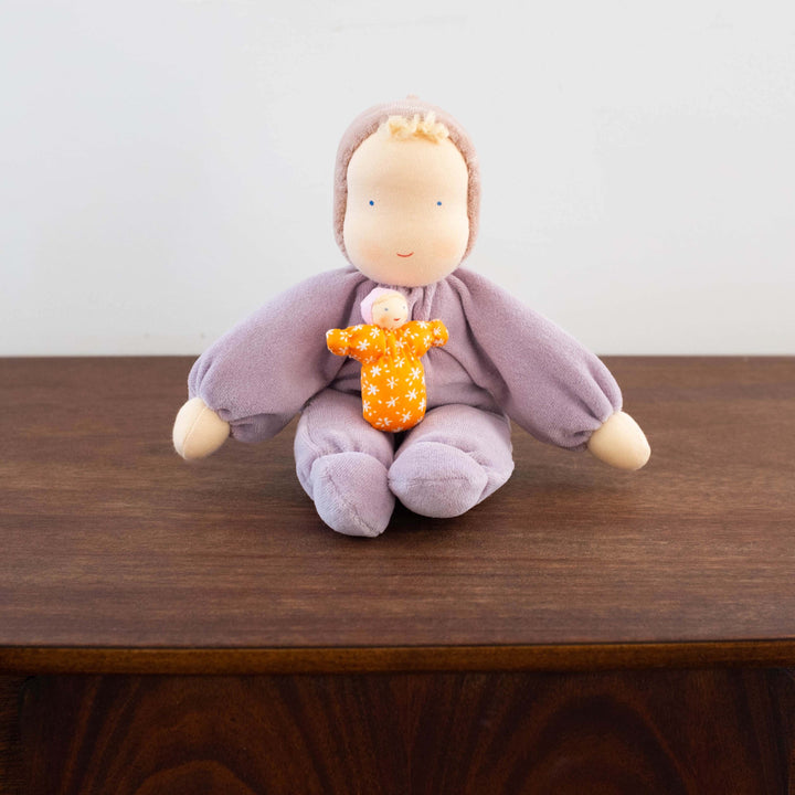 Grimm's Soft Baby Doll- Purple