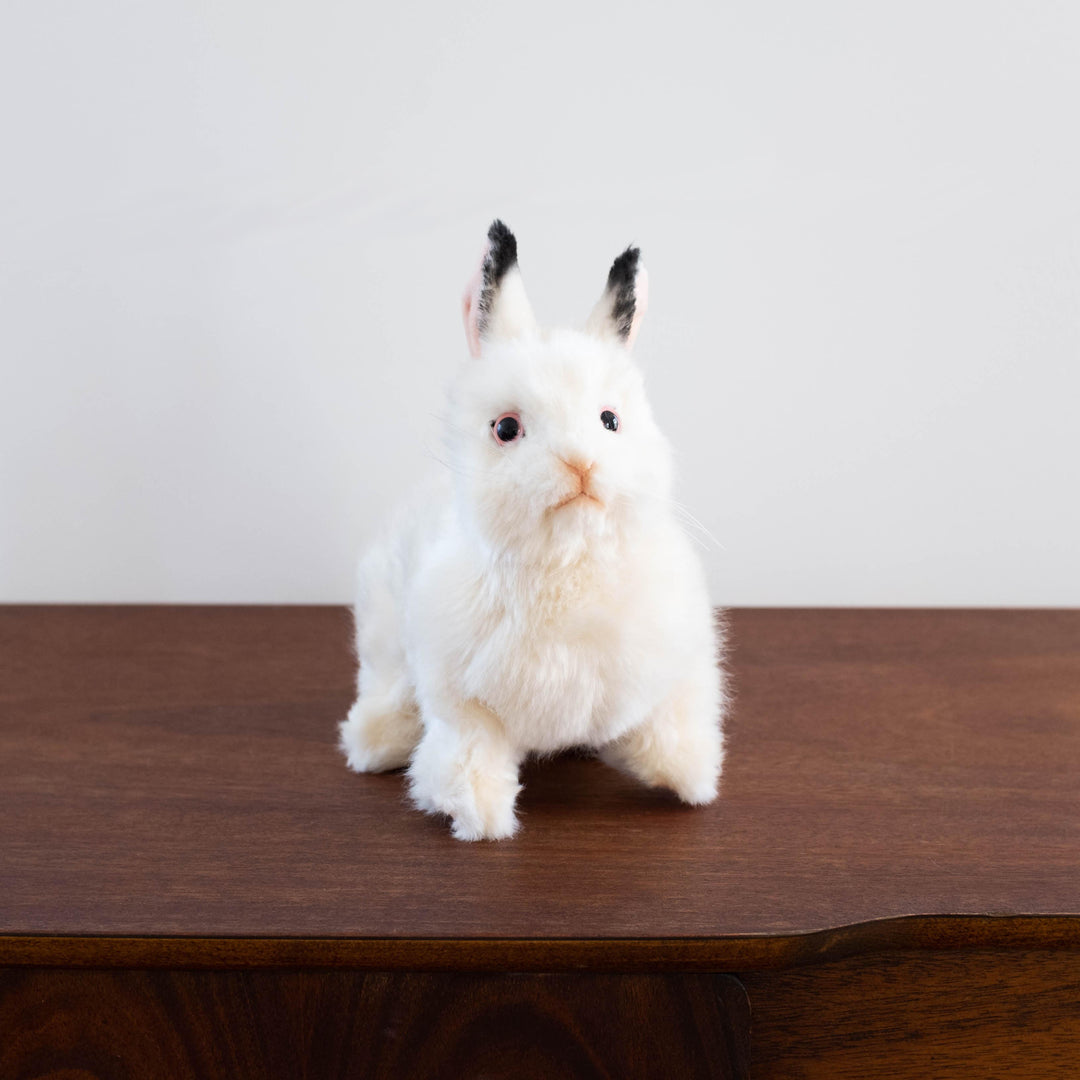 Sitting White Rabbit Stuffed Animal