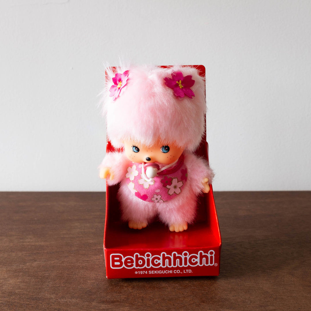 Monchhichi Bebichhichi Doll- Sakura Bloom Cherry Blossom