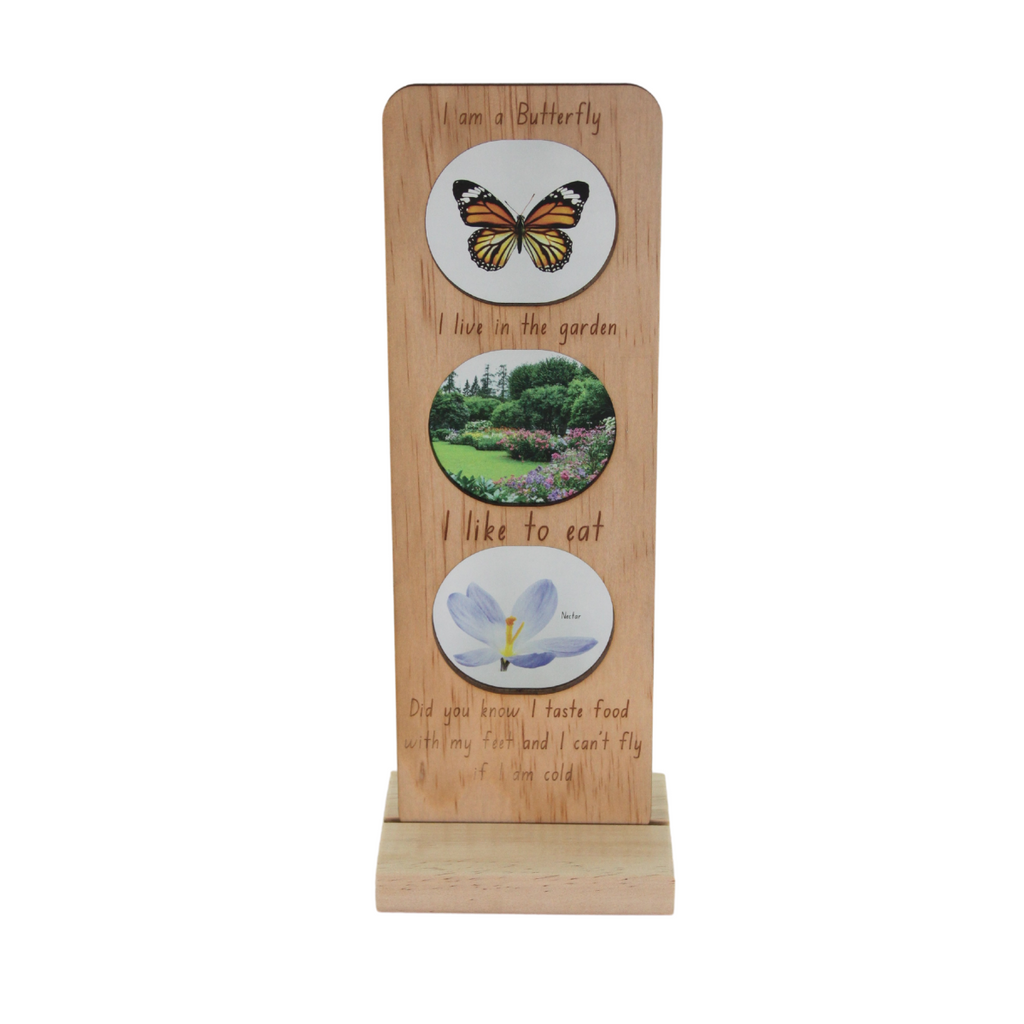 Large Educational Plaque- Monarch Butterfly