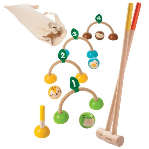 Wooden Croquet Set