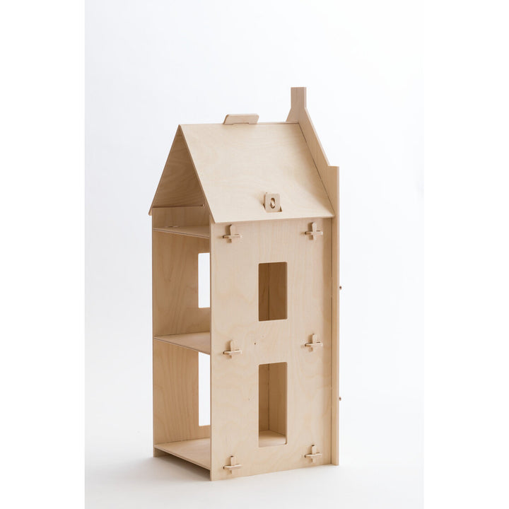 Stepped Gable Facade Doll House