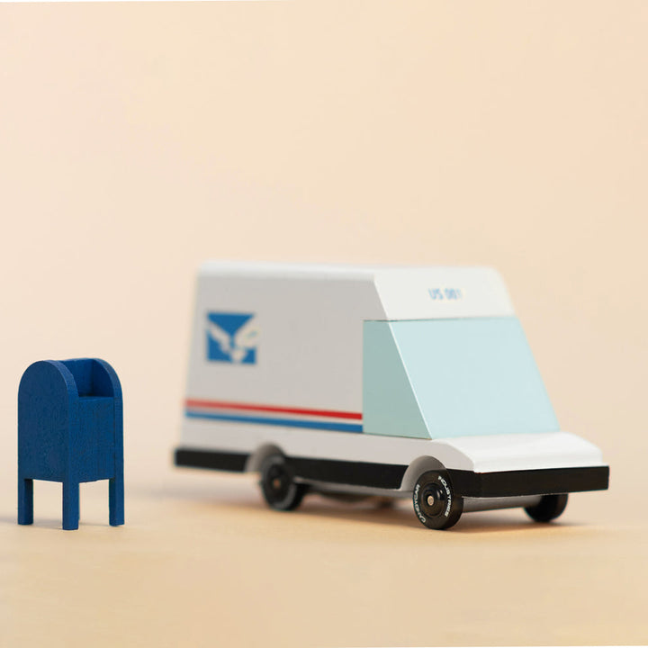 Futuristic Mail Van Truck