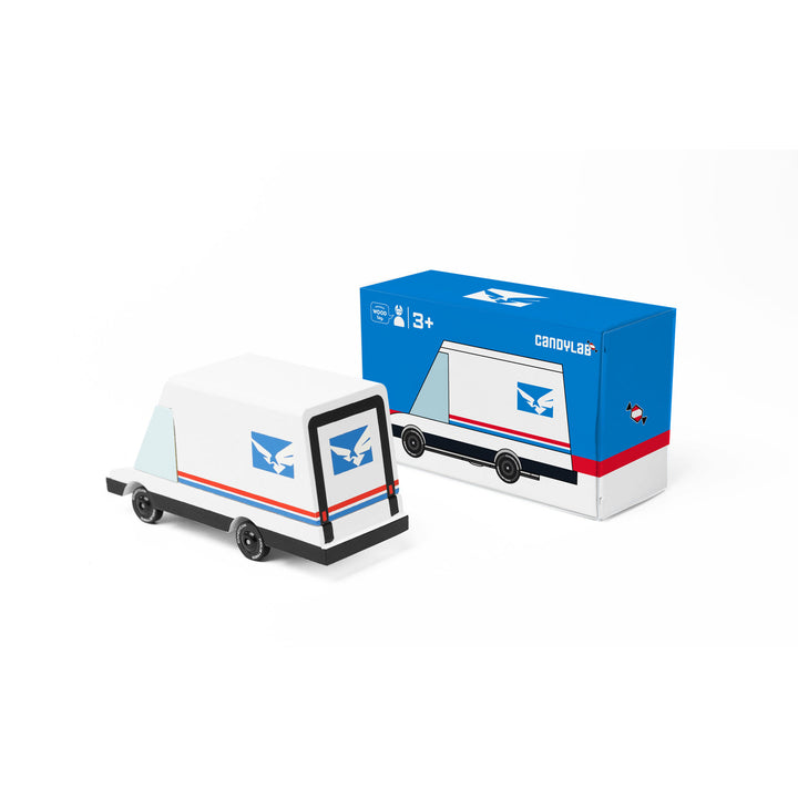 Futuristic Mail Van Truck