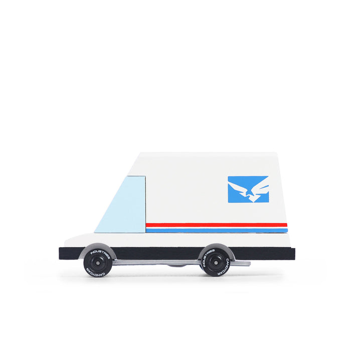 Futuristic Mail Van Truck