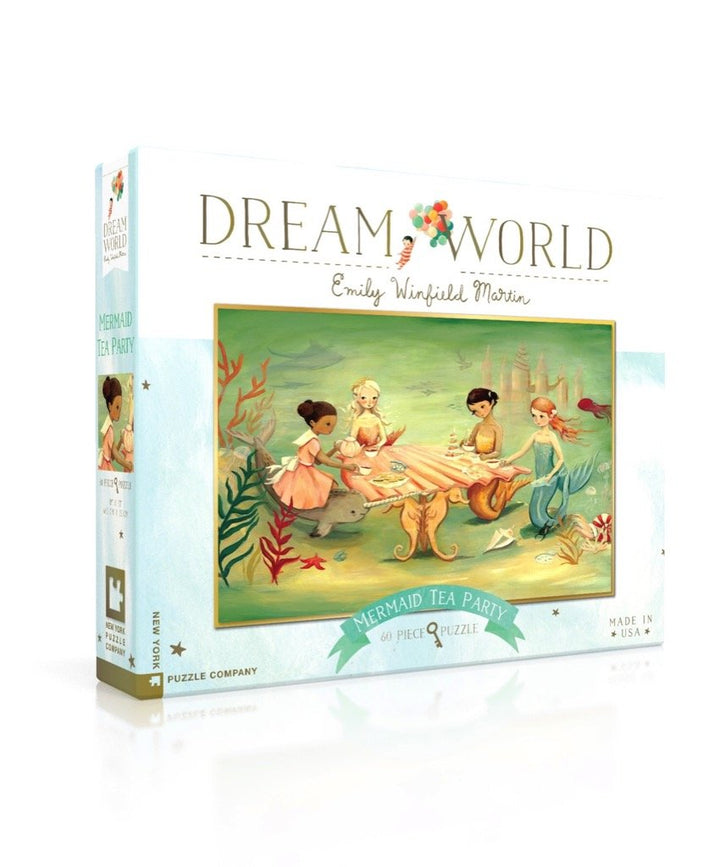 Dream World Puzzle Set- Mermaid Tea Party