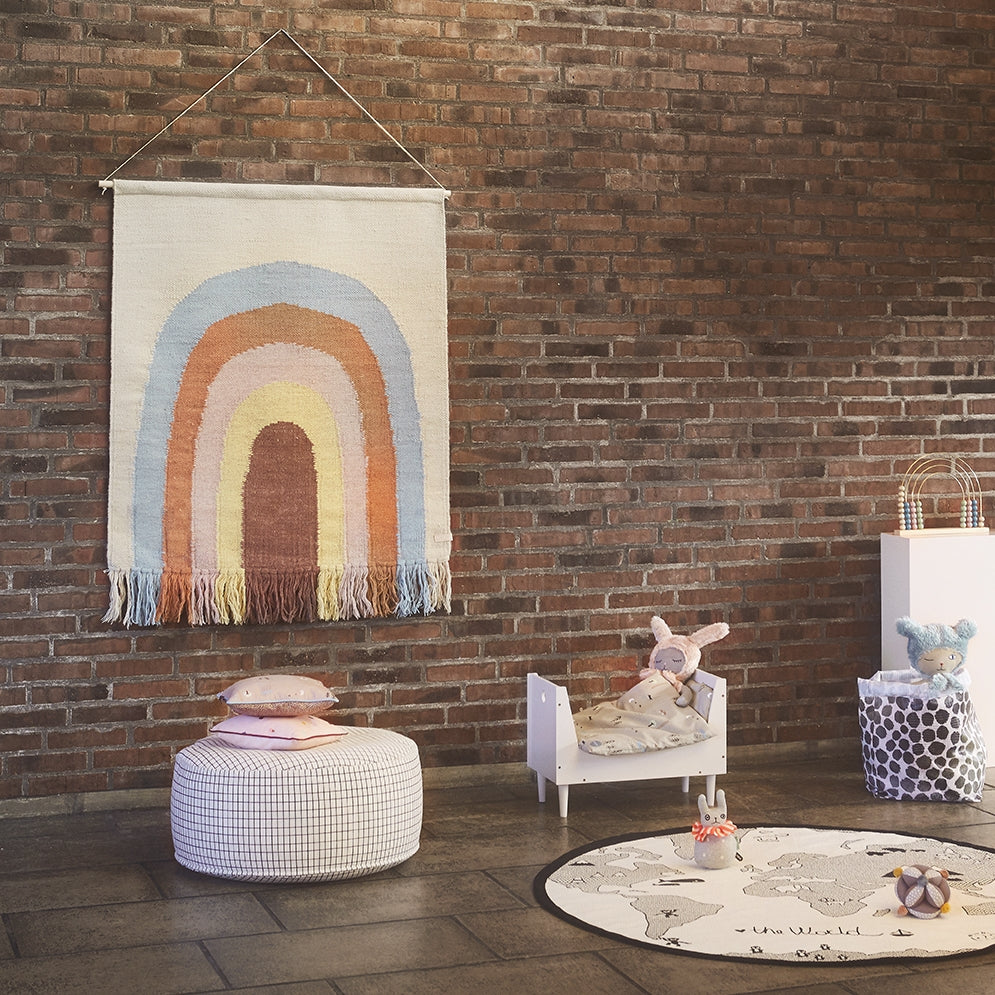 Rainbow Wall Rug Hanging